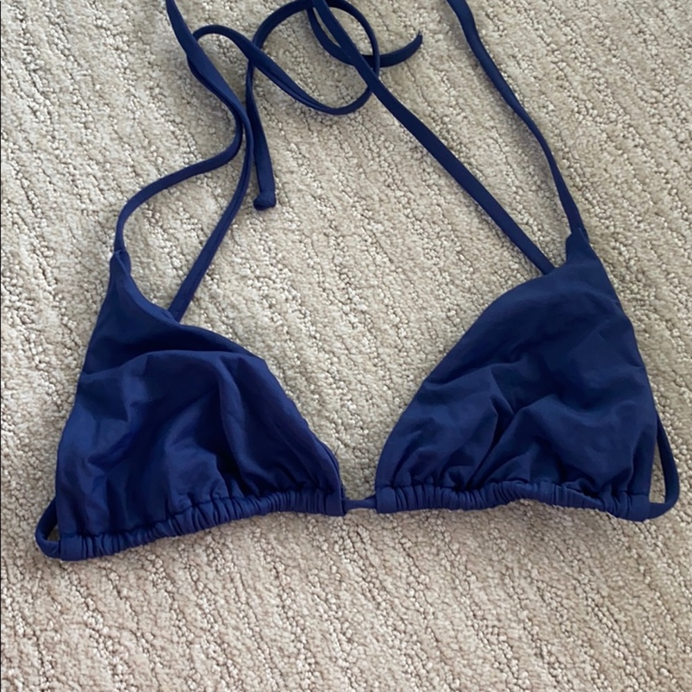 Triangle bikini top